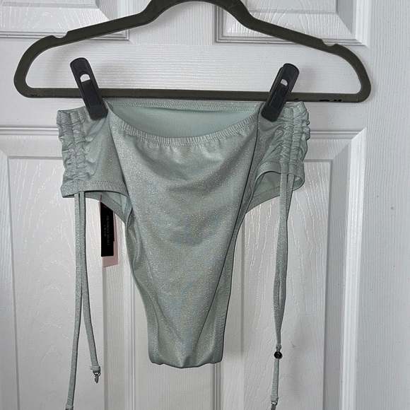 Victoria's Secret Shimmery Mint Bikini Bottom - Picture 1 of 3